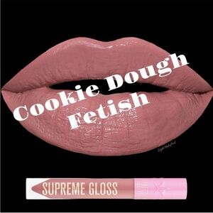 Cookie Dough Fetish Jeffree Star Supreme Gloss NIB FULL SIZE